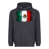 Smoke Mexican flag Heavyweight Hoodie - NancyCooperArtShop