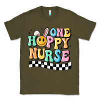 Army Green one happy nurse Classic Tee - MaliasSmallBusiness