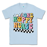 Dusty Blue one happy nurse Classic Tee - MaliasSmallBusiness