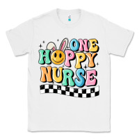 White one happy nurse Classic Tee - MaliasSmallBusiness