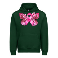 Forest Green Cancer butterfly Urban Hoodie - FaDigitalArtStudio