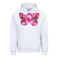 White Cancer butterfly Urban Hoodie - FaDigitalArtStudio