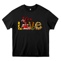 Black love gnomes Heavy Core Tee - FaDigitalArtStudio