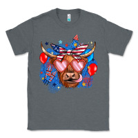 Charcoal Heather western america cow Classic Tee - JahusDesignShop