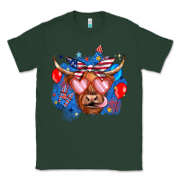 Sports Green western america cow Classic Tee - JahusDesignShop