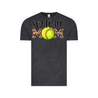 Vintage Black softball mom Vintage Tee - AdoDesignShop