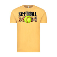 Vintage Mustard softball mom Vintage Tee - AdoDesignShop