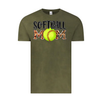 Vintage Olive softball mom Vintage Tee - AdoDesignShop
