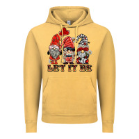 Vintage Mustard let it be ladybug gnomies Vintage Hoodie - BarkalooDesign