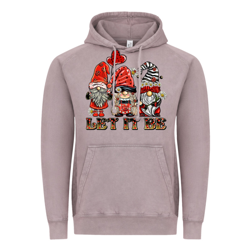 Let It Be Ladybug Gnomies Vintage Hoodie by BarkalooDesign | Teevron