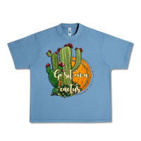 Pebble Blue cactus go sit on a cactus Urban Heavy Tee - Jasminsmagicworld