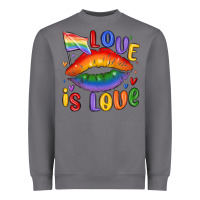Storm love is love lips Heavyweight Sweatshirt - MaliasSmallBusiness