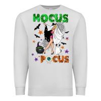 Dove Grey Happy Halloween Premium Sweatshirt - NancyCooperArtShop