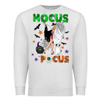 Oatmeal Heather Happy Halloween Premium Sweatshirt - NancyCooperArtShop