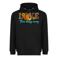 Black Love Thanksgiving Heavyweight Hoodie - texasbilliewilder
