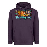 Plum Love Thanksgiving Heavyweight Hoodie - texasbilliewilder