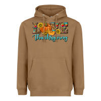 Toasted Coconut Love Thanksgiving Heavyweight Hoodie - texasbilliewilder
