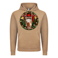 Vintage Coffee Longhorn Cow Christmas Vintage Hoodie - RanaPortraitStore