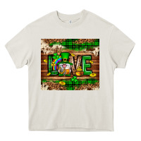 Cream St. patrick's day love gnome tumbler Heavy Core Tee - Neo Western