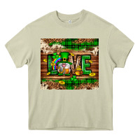 Mossy St. patrick's day love gnome tumbler Heavy Core Tee - Neo Western