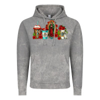 Cloud Rock lady of guadalupe coffee Vintage Hoodie - Jasminsmagicworld