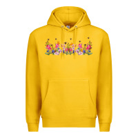Lemon wild flowers Premium Hoodie - TumblerDesignByShophia