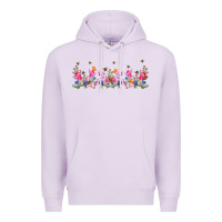 Lilac wild flowers Premium Hoodie - TumblerDesignByShophia