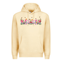 Pina Colada wild flowers Premium Hoodie - TumblerDesignByShophia