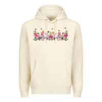 Sandshell wild flowers Premium Hoodie - TumblerDesignByShophia