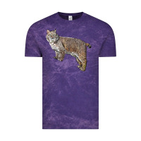 Cloud Purple Bobcat Vintage Tee - LillyAllenDesigns