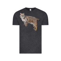 Vintage Black Bobcat Vintage Tee - LillyAllenDesigns