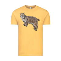 Vintage Mustard Bobcat Vintage Tee - LillyAllenDesigns