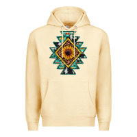 Pina Colada aztec leopard sunflower Premium Hoodie - JahusDesignShop