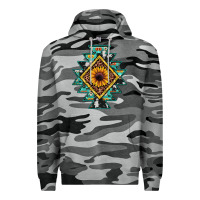 Slate Camo aztec leopard sunflower Premium Hoodie - JahusDesignShop
