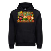 Black Happy Thanksgiving Urban Hoodie - FaDigitalArtStudio