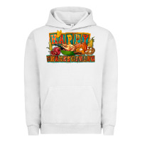 Pigment Lunar Rock Happy Thanksgiving Urban Hoodie - FaDigitalArtStudio