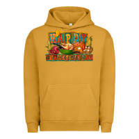 Pigment Peanut Butter Happy Thanksgiving Urban Hoodie - FaDigitalArtStudio