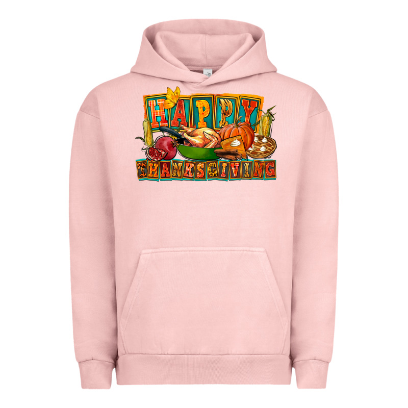 Happy Thanksgiving Urban Hoodie by FaDigitalArtStudio | Teevron