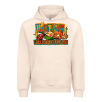 Sandshell Happy Thanksgiving Urban Hoodie - FaDigitalArtStudio