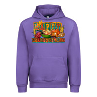Tulip Happy Thanksgiving Urban Hoodie - FaDigitalArtStudio