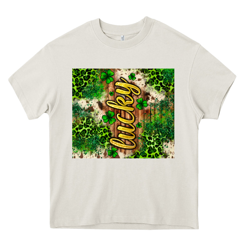 St. Patrick's Day Lucky Tumbler Heavy Core Tee by Neo Western | Teevron