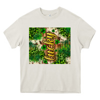 Cream St. Patrick's Day lucky tumbler Heavy Core Tee - Neo Western