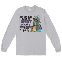 Moon Dust spirit animal raccoon Long Sleeve Tee - MaliasSmallBusiness