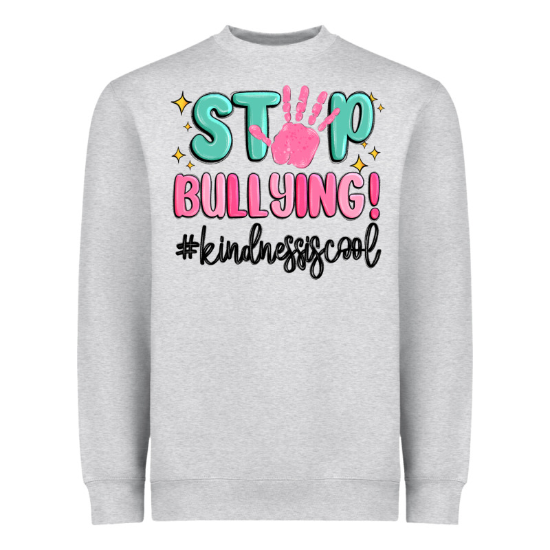 Stop Bullying Kindness Is Cool Heavyweight Sweatshirt by MaliasSmallBusiness | Teevron