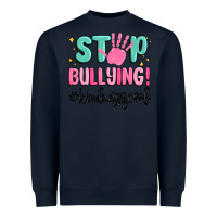 Navy stop bullying kindness is cool Heavyweight Sweatshirt - MaliasSmallBusiness