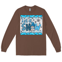 Chestnut let it snow Long Sleeve Tee - JahusDesignShop