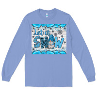 Colony Blue let it snow Long Sleeve Tee - JahusDesignShop