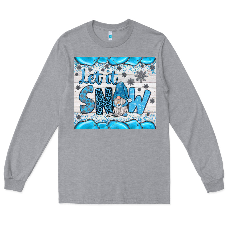 Let It Snow Long Sleeve Tee by JahusDesignShop | Teevron