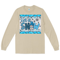 Mushroom let it snow Long Sleeve Tee - JahusDesignShop