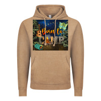 Vintage Coffee born to camp Vintage Hoodie - NancyCooperArtShop